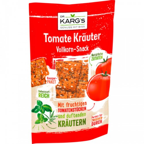 Dr. Kargs Snack Tomate Kräuter Vollkorn-Snack 110 g