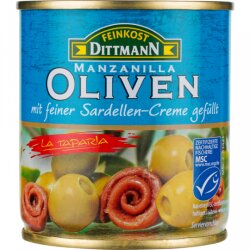 Feinkost Dittmann Oliven grün mit...