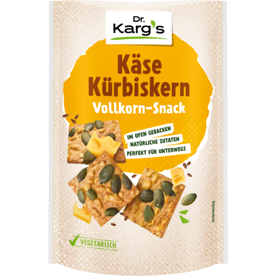 Dr. Karg Snack Käse Kürbis 110 g