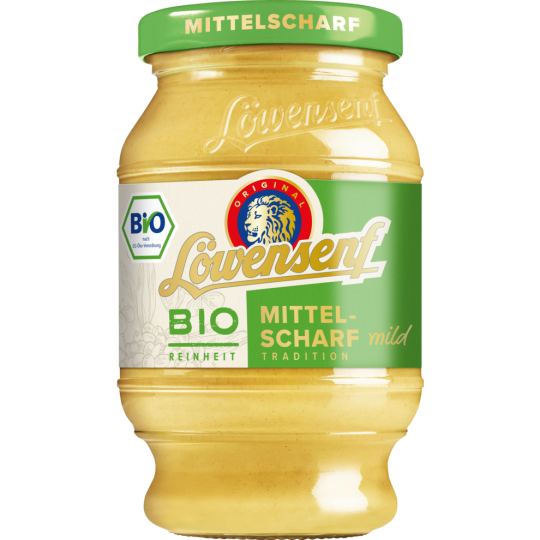 Löwensenf Bio mittelscharf 250ml