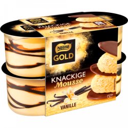 Nestle Gold Mousse Vanille 4 x 57 g