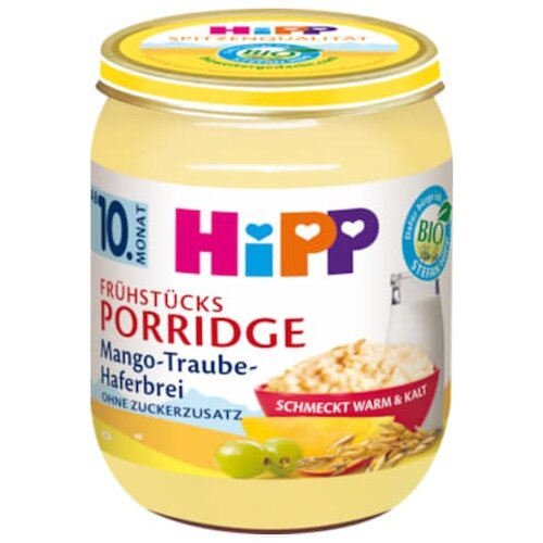 Bio Hipp Porridge Mango 160g