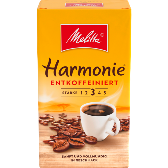 Melitta Cafe Harmonie Entcoffeiniert 500g