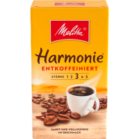 Melitta Cafe Harmonie Entcoffeiniert 500g