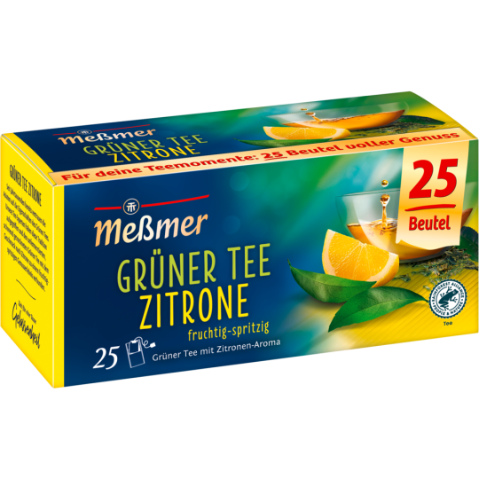 Meßmer Grüner Tee Zitrone 25er
