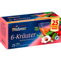 Meßmer 6-Kräuter Tee 25er
