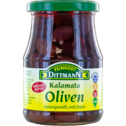Feinkost Dittmann Kalamata Oliven Schwarz 350 g