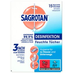 Sagrotan Tuch Desinfektionstuch 15er