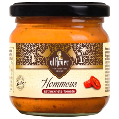 Al Amier Hommous mit getrockneten Tomaten 180g