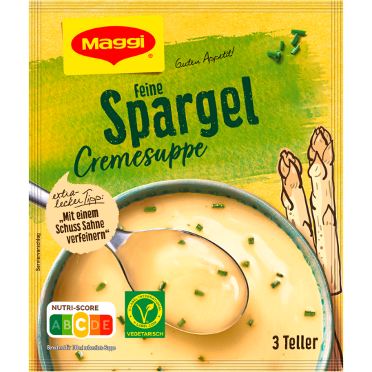 Maggi Guten Appetit Spargel Creme Suppe für 750 ml