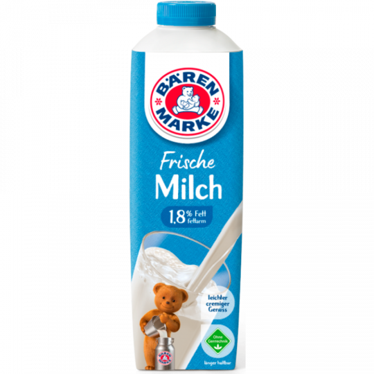 Bärenmarke Die frische Milch 1,8% 1l
