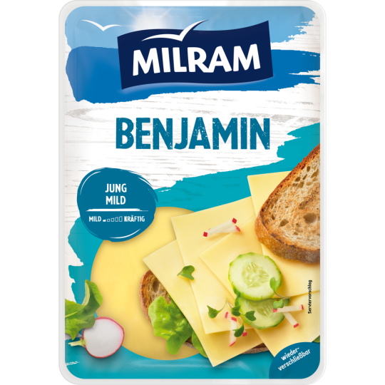 Milram Benjamin Scheiben 48% 150 g