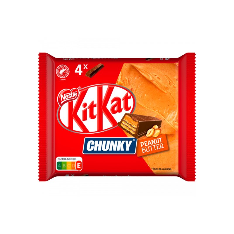 Kit Kat Chunky Peanut Butter 4 x 42 g LebensmittelVersand.eu Leb