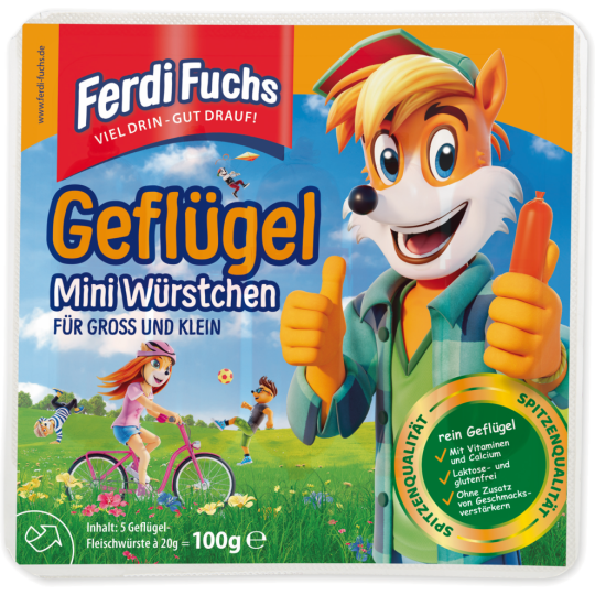 Ferdi-Fuchs Geflügel Würstchen 5x20g
