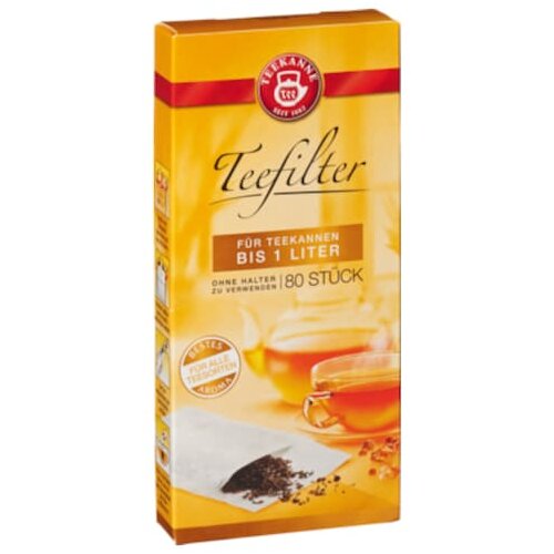 Teekanne Teefilter 1 Liter 80er