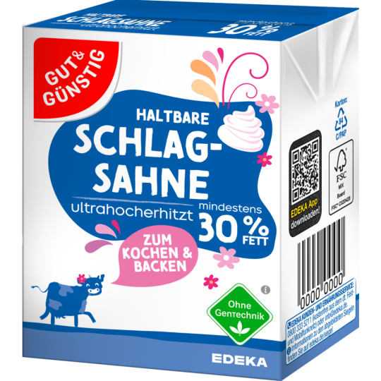 Gut & Günstig H-Sahne 30% 200g