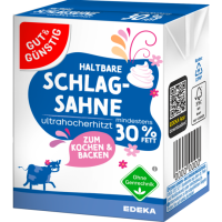 Gut & Günstig H-Sahne 30% 200g