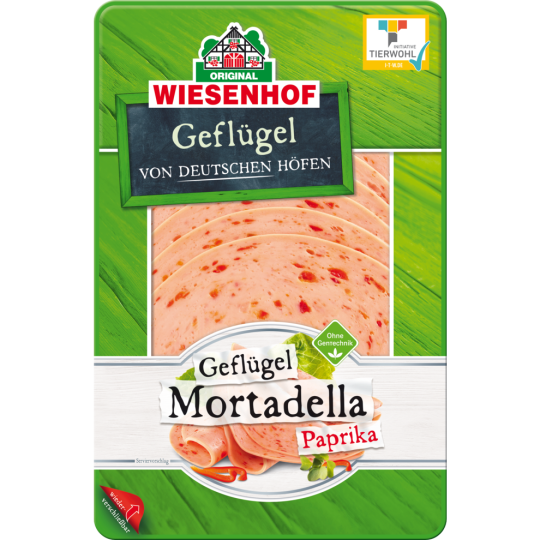WH Geflügel Pap.Mortadel. 100g