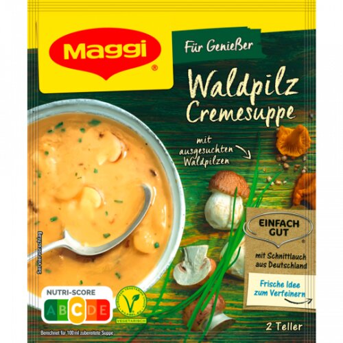 Maggi für Geniesser Waldpilz Creme Suppe 500 ml