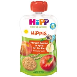 Bio Hipp Pfirs./Ban.Cook.100g