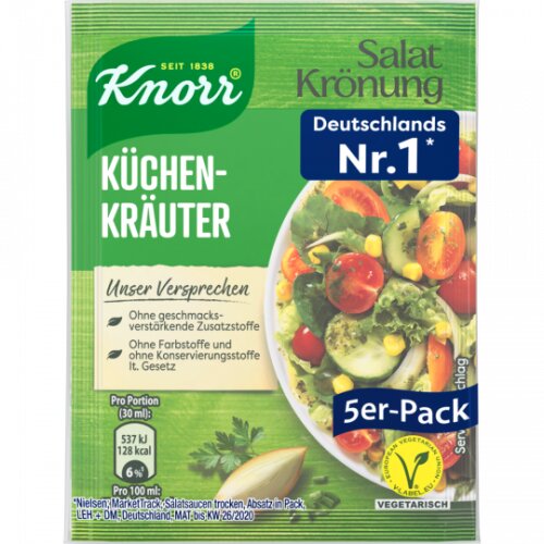 Knorr Salatkrönung Küchen Kräuter 40g