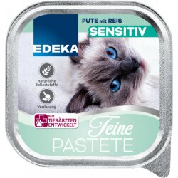 EDEKA Feine Happen Sensitive mit Pute und Reis 100g