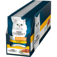 Gourmet Perle Erlesene Streifen mit Huhn...