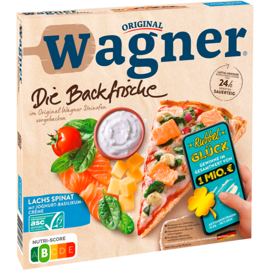 Wagn.D.Backf.Lachs Spinat 350g