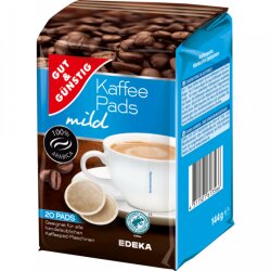 G&G Kaffeepads mild 144g