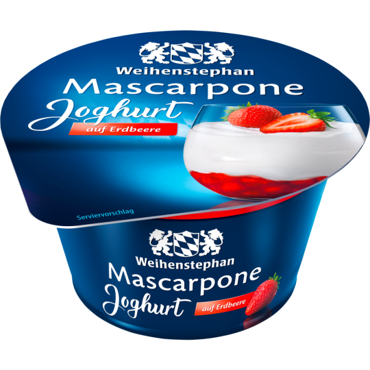 Weihenstephan Joghurt mit Mascarpone Erdbeer 150g