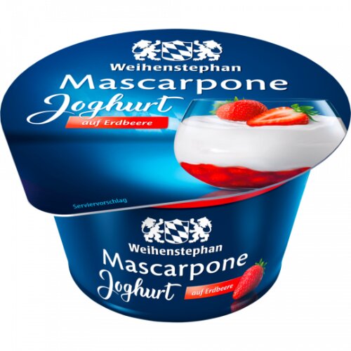 Weihenstephan Joghurt mit Mascarpone Erdbeer 150g