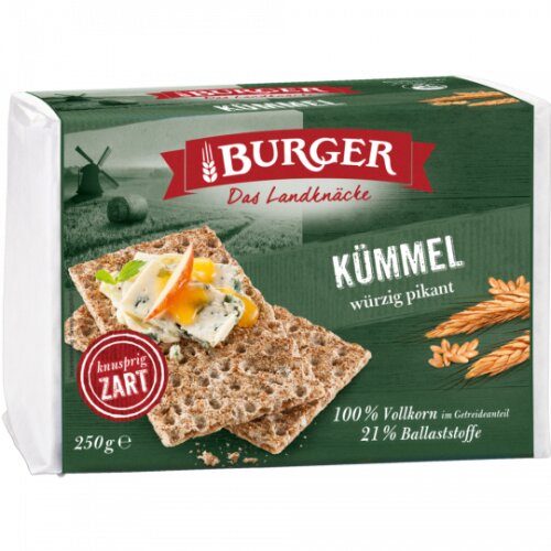 Burger Kümmel Knäckebrot 250g