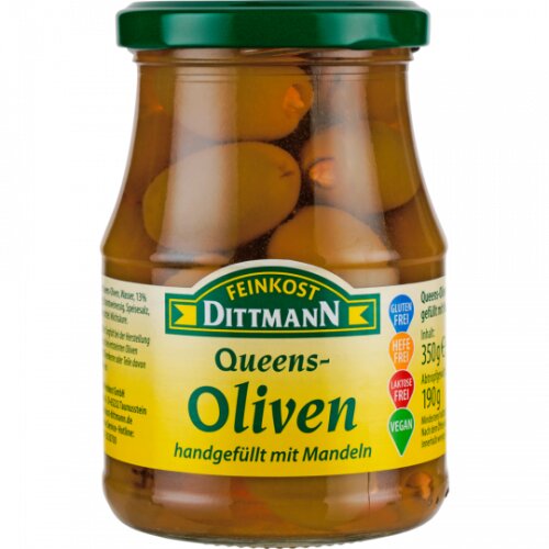 Feinkost Dittmann Oliven Mandeln 350g