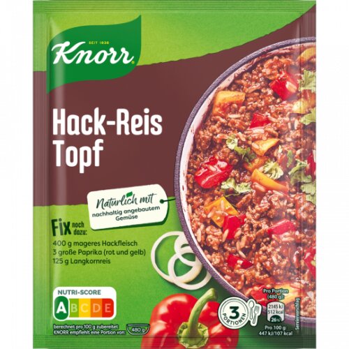 Knorr Fix Hack Reis Topf 49g