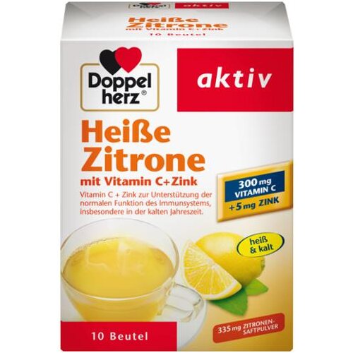 Doppel Herz Zitrone Vitamin C + Zink 150g