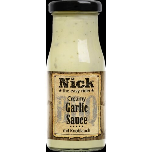 NICK BBQ-Garlic Sauce 140ml