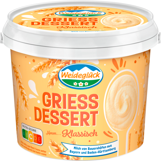 Weidegl.Grieß-Dessert 800g