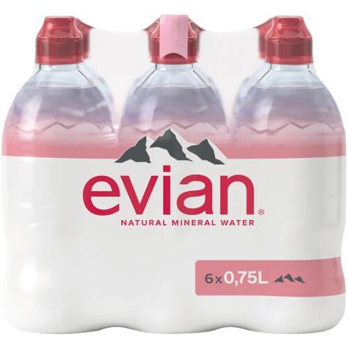 Evian Naturell 6x0,75l DPG