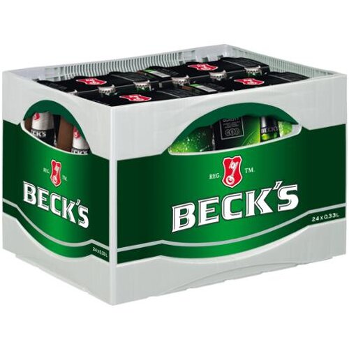 Becks Bier 4er 6 x 0,33 l  Flasche