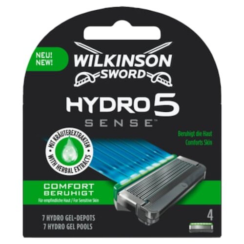 Wilkinson Hydro5 Sense Comfort Klinge 4 Stück