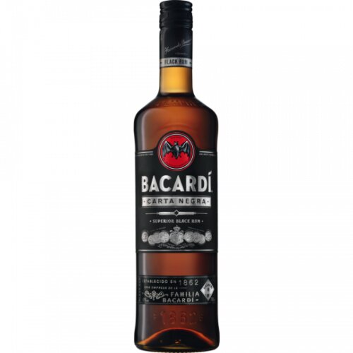 Bacardi Rum Carta Negra 37,5% 0,7l