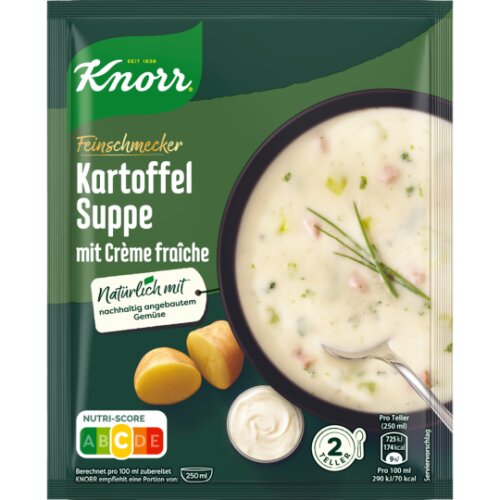 Knorr Kartoffel Creme Fraiche Suppe für 0,5l