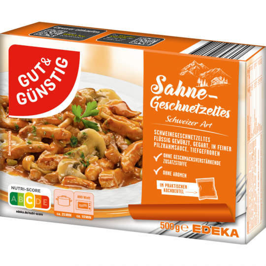 G&G Sahnegeschnetzeltes 500g