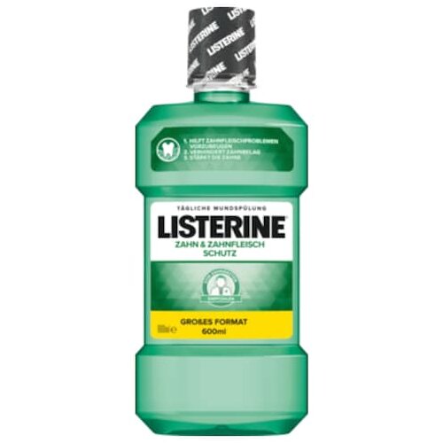 Listerine Zahn+Zahnfl. 600ml