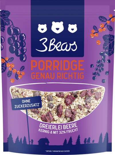 3Bears Beere Porridge 400g