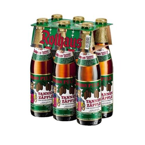 Rothaus Pils Tannenzäpfle 4x6x0,33l MW