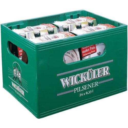 Wicküler Pilsener 4x6x0,33l Kiste