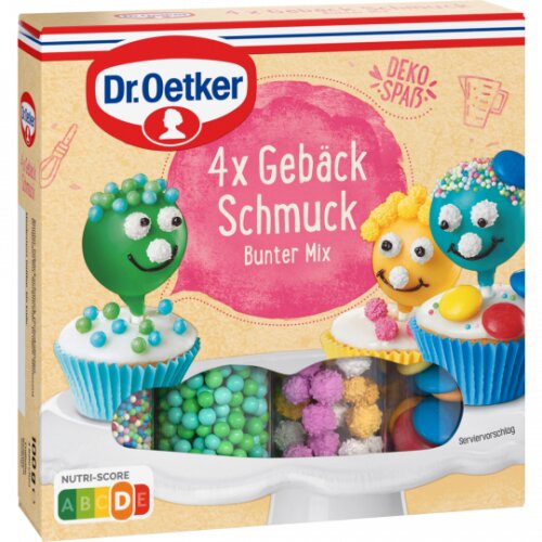 Dr.Oetker Gebäckschmuck 4er 25g