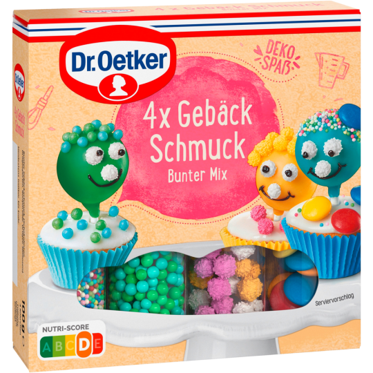 Dr.Oetker Gebäckschmuck 4er 25g