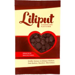 Herza Liliput Schokoladen-Plättchen 100g